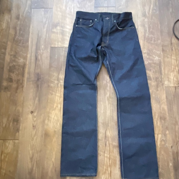 RailCar Fine Goods denim jeans selvedge donut buttons lk new - Picture 1 of 8